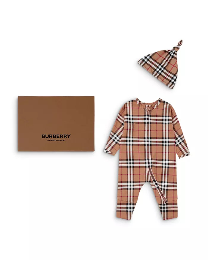 Unisex Check Stretch Cotton Two-Piece Gift Set - Baby | Bloomingdale's (US)