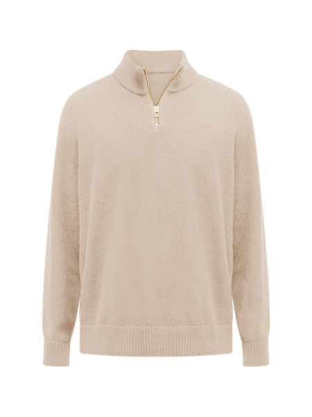 Relaxed-Fit Half-Zip Knit Sweater | Men's Sweaters | lululemon | lululemon (CA)