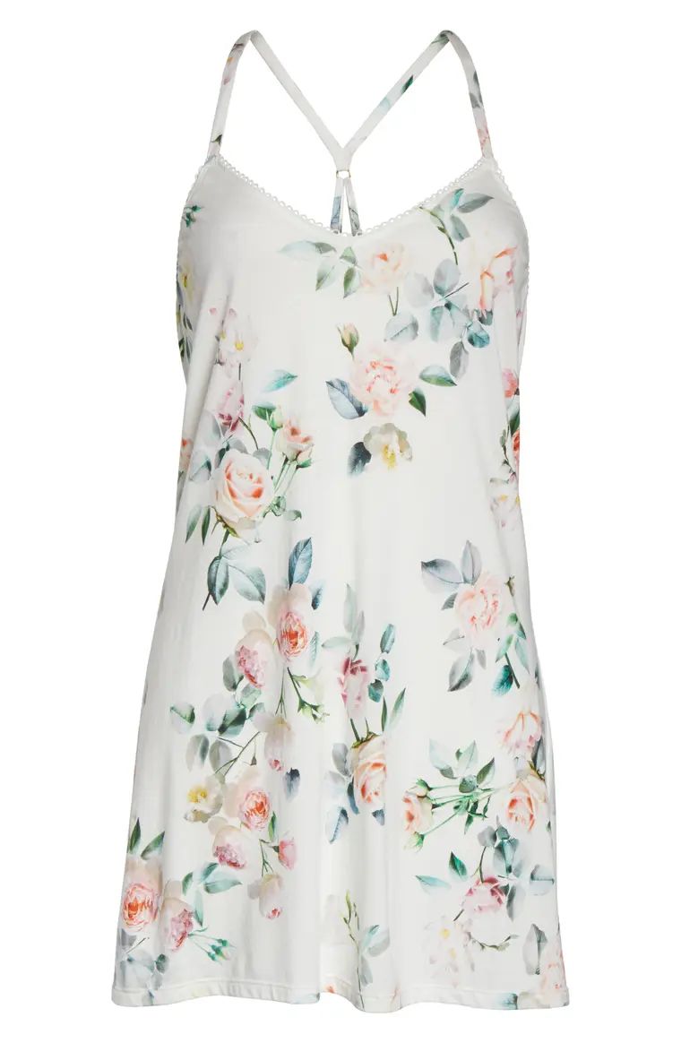 Pia Floral Print Chemise | Nordstrom