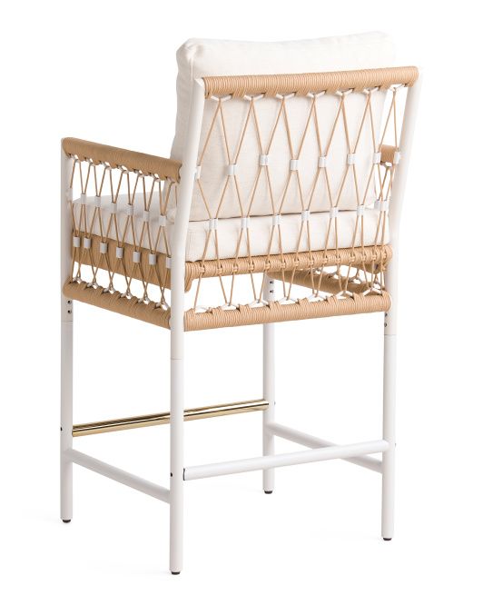 Counter Stool With Rope Detailing | Marshalls