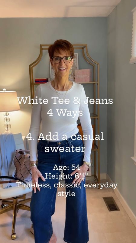 Elevate Your Everyday Style 

Looking for versatile outfit inspo? Look no further! In this reel, I'm sharing four chic ways to rock your favorite white tee and jeans combo, effortlessly transitioning from casual to classy!

Over 50 fashion, tall fashion, workwear, everyday, timeless, Classic Outfits

Hi I’m Suzanne from A Tall Drink of Style - I am 6’1”. I have a 36” inseam. I wear a medium in most tops, an 8 or a 10 in most bottoms, an 8 in most dresses, and a size 9 shoe. 

fashion for women over 50, tall fashion, smart casual, work outfit, workwear, timeless classic outfits, timeless classic style, classic fashion, jeans, date night outfit, dress, spring outfit

#LTKover40 #LTKfindsunder100 #LTKstyletip