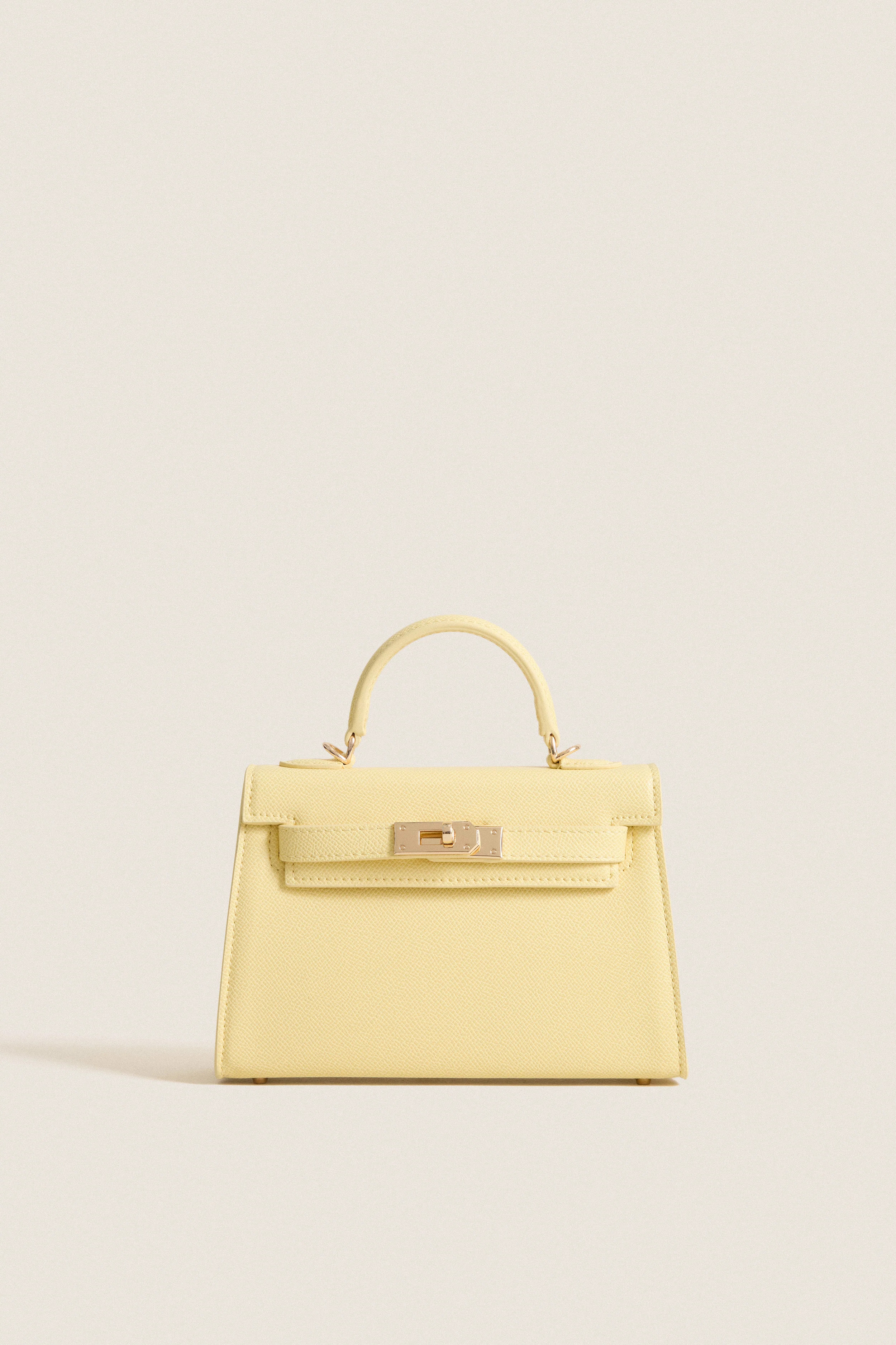 Exclusive Yellow Hariette Handle Bag | Tuckernuck (US)