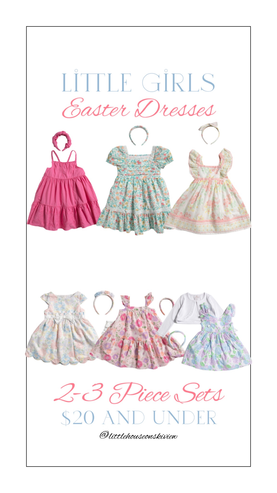 Girl’s Easter dresses, $20 and under! Love that these come with matching headbands ✨🌸🐣

#LTKFamily #LTKSeasonal #LTKKids