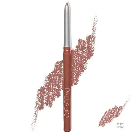 Palladio Retractable Waterproof Lip Liner High Pigmented and Creamy Color with Long Lasting All Day Wear Sand 1 Count | Walmart (US)