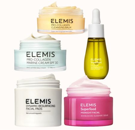 Luxury skincare on sale for MDW! Elemis has some of the best cleansers, moisturizers, and facial oils on the market. Rarely will you find their products on sale. Get 20% off AND a special gift with any $100+ purchase this weekend  

#LTKBeauty