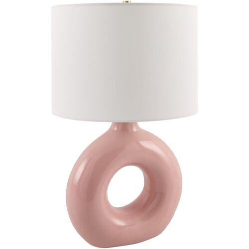 Tressa Ceramic Circle Base Table Lamp | One Kings Lane