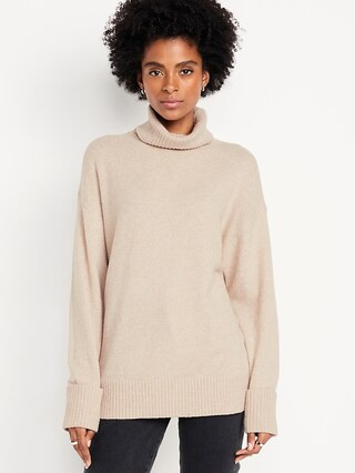 SoSoft Turtleneck Tunic Sweater | Old Navy (US)