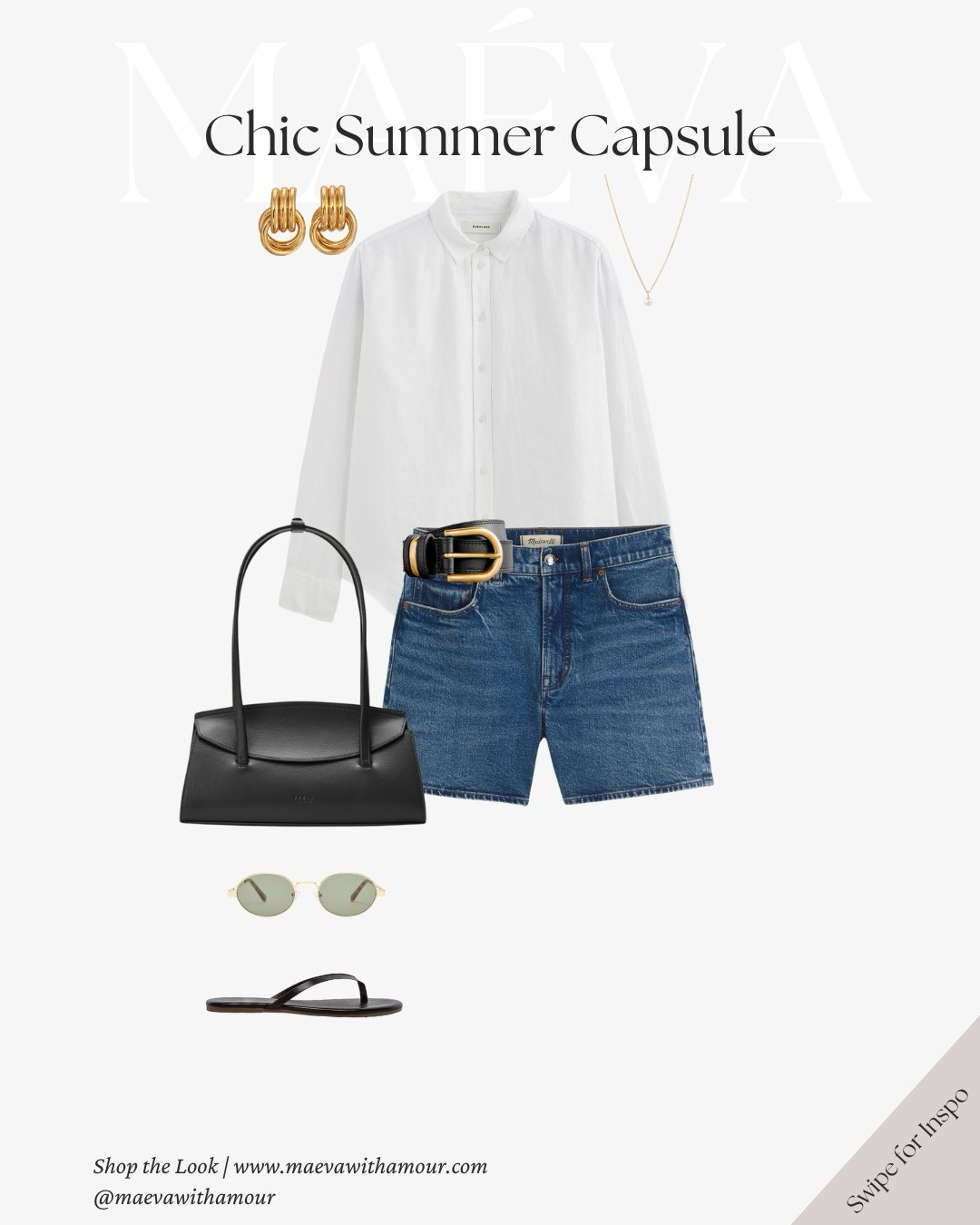 Chic summer capsule, styled 6 ways 🤍 When your wardrobe is built on timeless staples, getting dressed becomes effortless. This capsule is all about wearable pieces that mix and match into polished looks you'll actually want to repeat! 

✨ Which outfit would you wear first?

❤️ Adore these looks? Comment SHOP to receive a DM with the link or head to the link in bio to shop the looks & more! 

👉 Save & Follow to discover French-inspired style and wardrobe tips, designed to elevate your everyday fashion!

With Amour, M.

#frenchstyle #capsulewardrobe  #summercapsule #minimalwardrobe #wardrobeinspo #ootd #outfitinspo 

#LTKSummerEdit #LTKTravel #LTKStyleTip