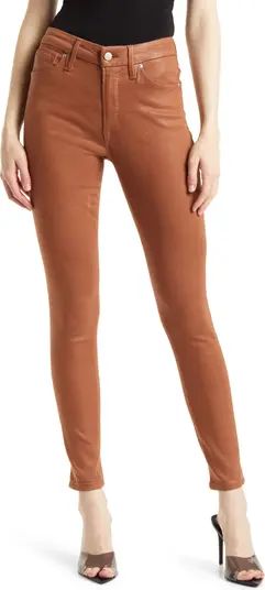 Good American Good Legs Coated Skinny Jeans | Nordstrom | Nordstrom