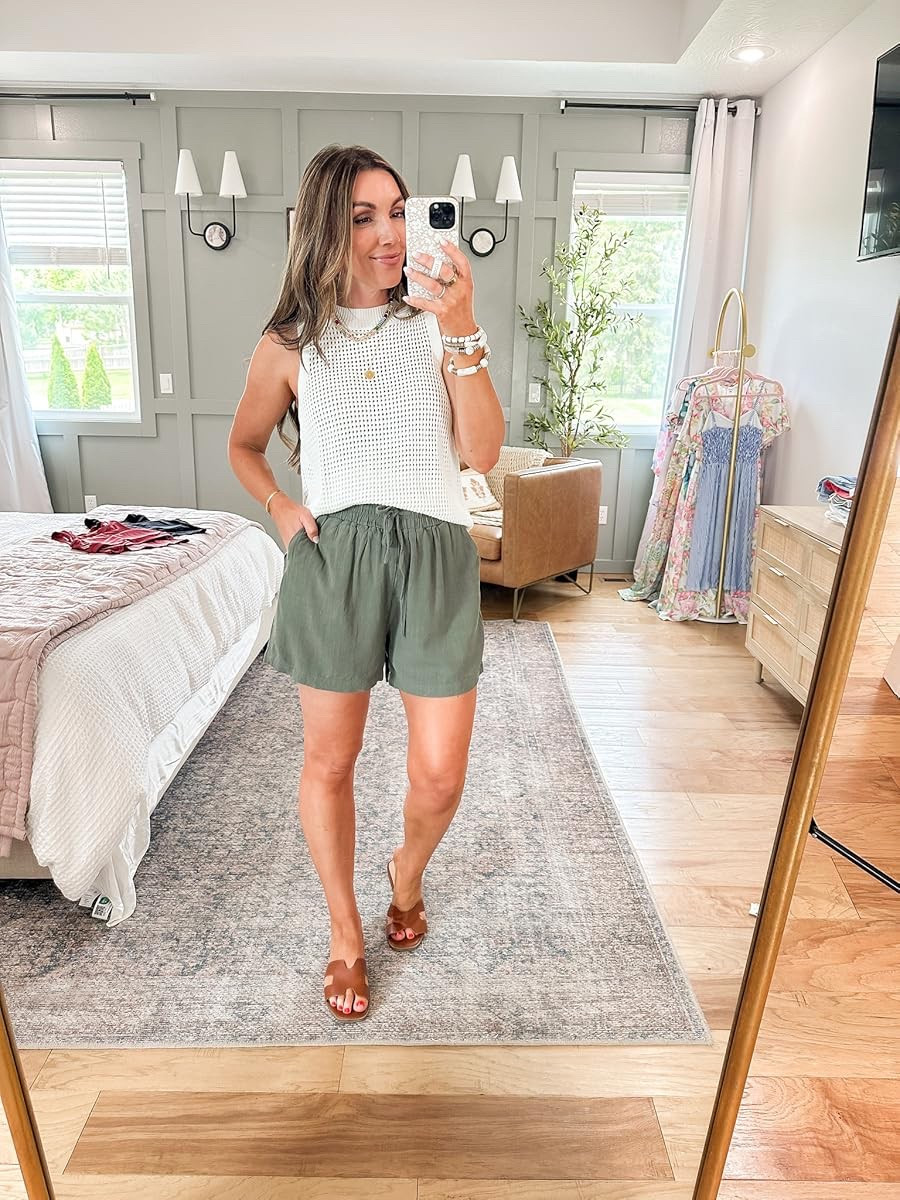 Linen shorts you will LIVE in this summer! Amazon fashion, summer outfit.

#LTKShoeCrush #LTKFindsUnder50 #LTKStyleTip