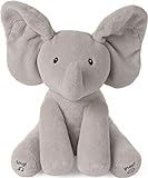 Amazon.com: Baby GUND Animated Flappy The Elephant Stuffed Animal Baby Toy Plush for Baby Boys an... | Amazon (US)