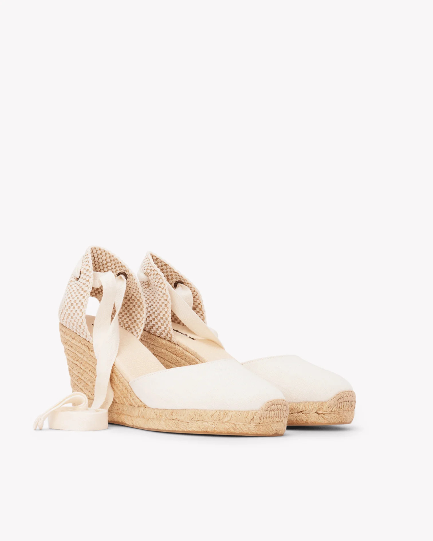 The Marseille Wedge Linen | La Concha Ivory Women's Espadril | Soludos