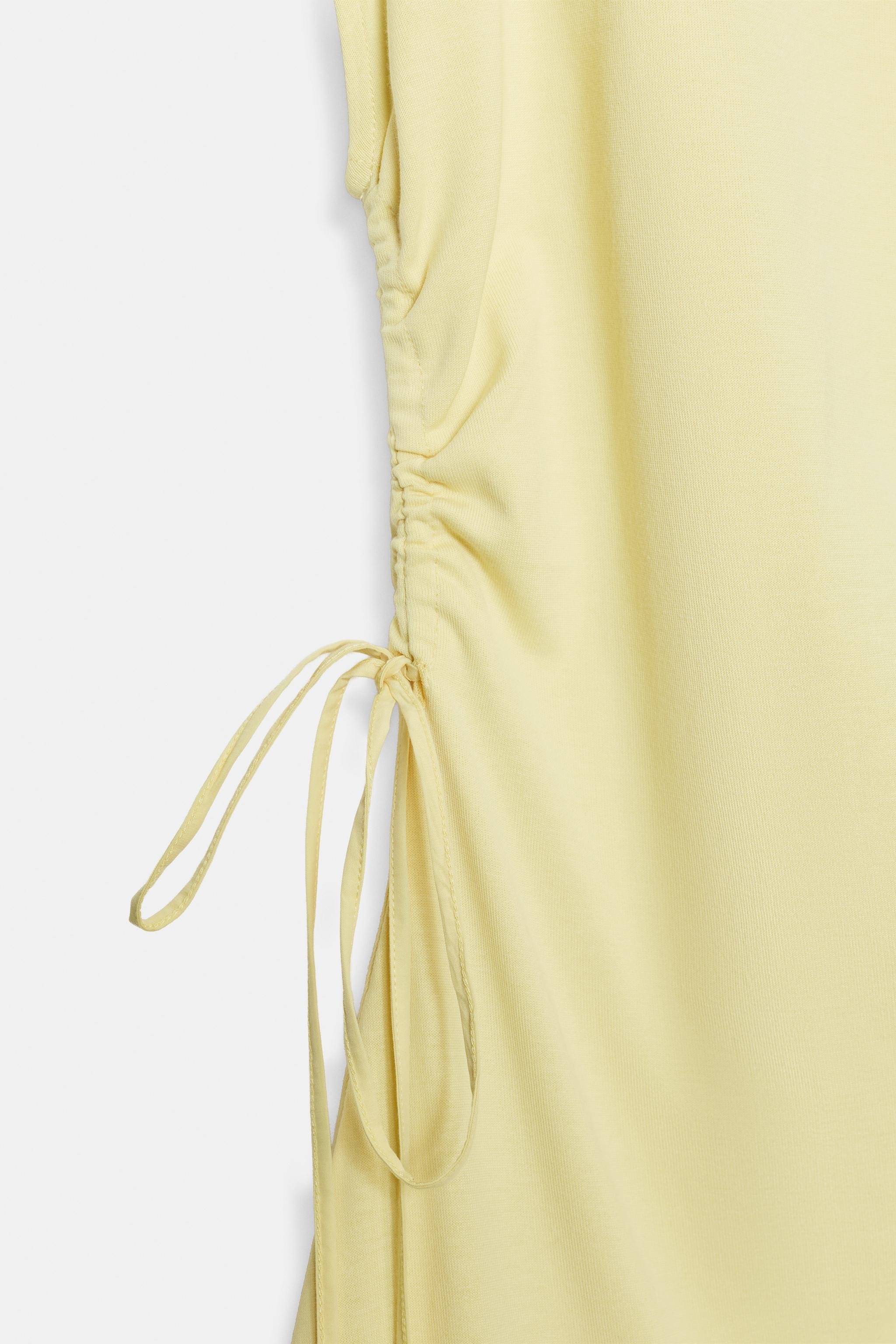 ASYMMETRIC RUCHED DRESS | Zara US