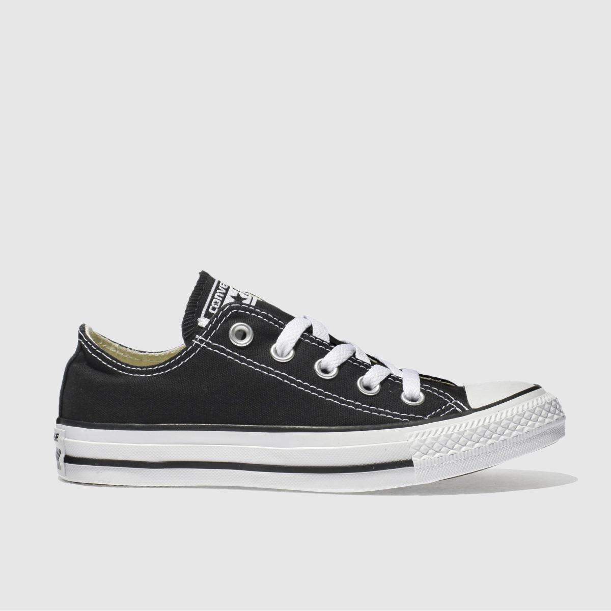 Converse black all star ox trainers | Schuh