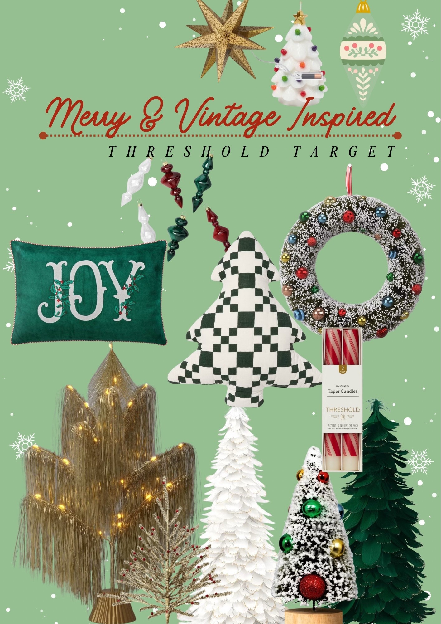 A nod to nostalgia in the Target Threshold collection. 

#LTKSeasonal #LTKHoliday #LTKHome