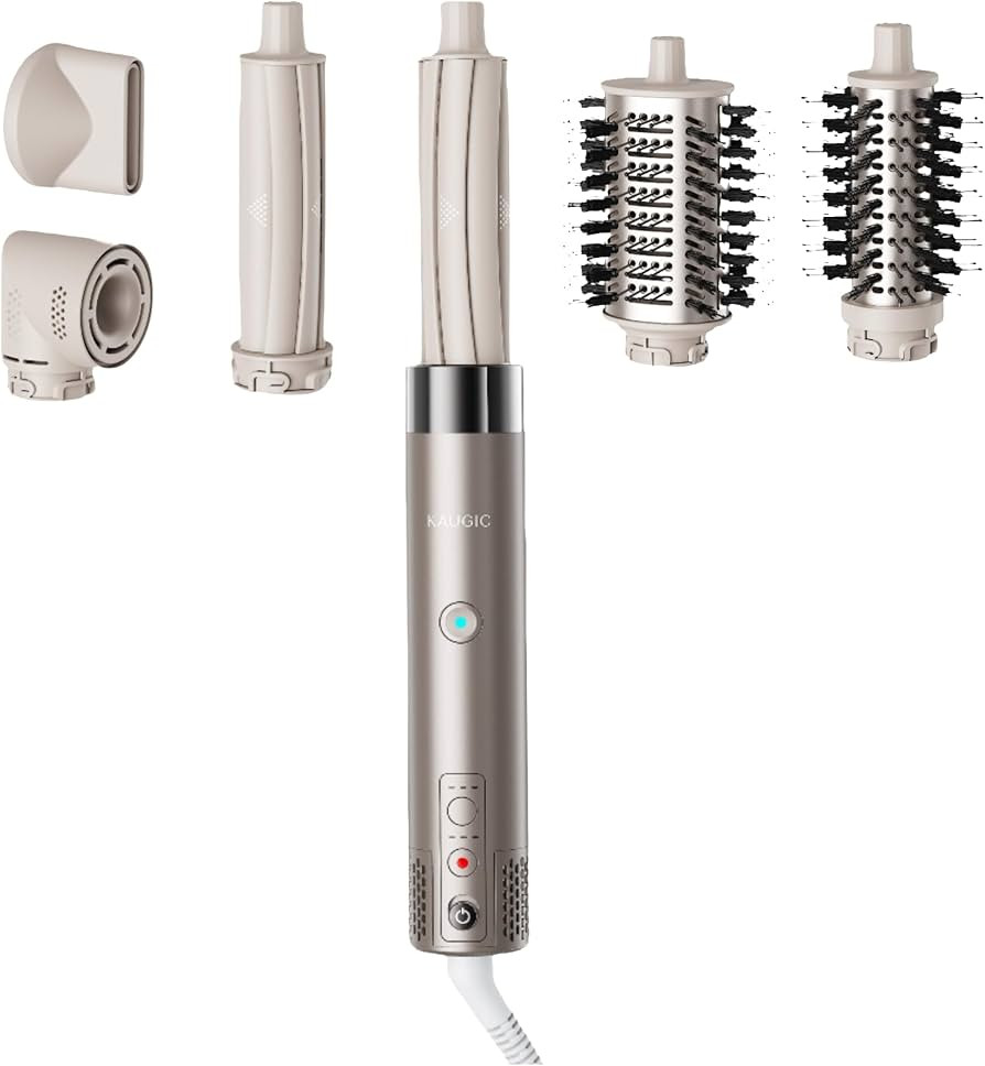 6 in 1 Hot Air Hair Dryer Brush Multi Styler - High Speed Hair Styling Tools with No Heat Damage ... | Amazon (US)