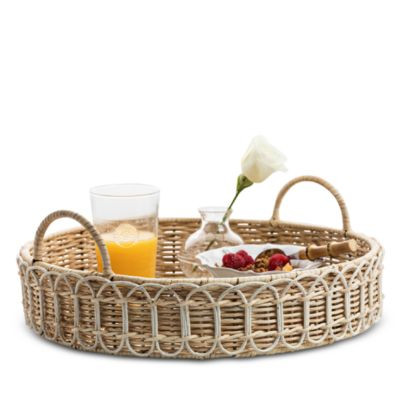 Provence Rattan Circle Tray | Bloomingdale's (US)