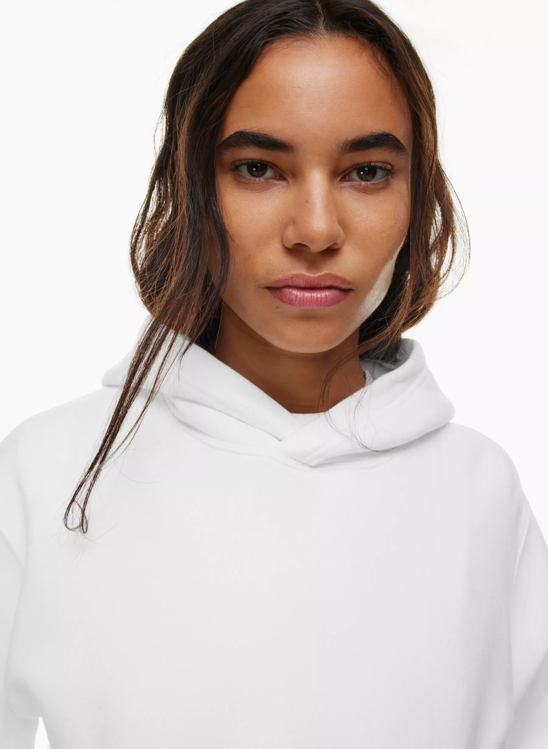 COZY FLEECE PERFECT HOODIE | Aritzia