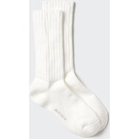 Uniqlo - Heattech Socks (slouch) - Off White - UK4-7.5(24-26cm) | UNIQLO (UK)