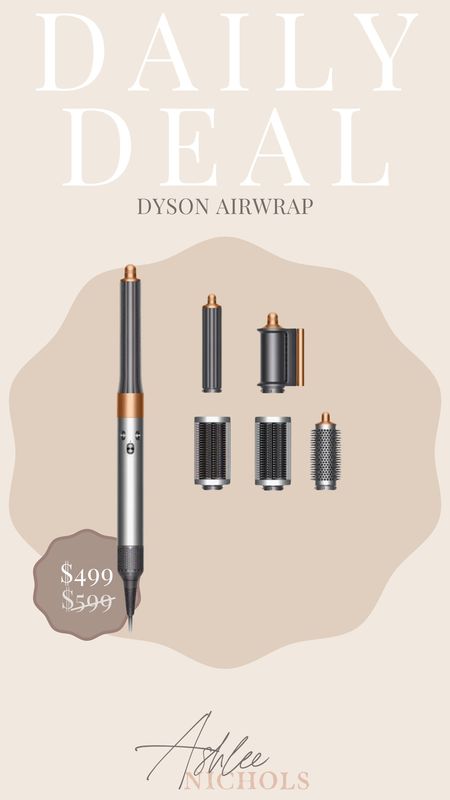 The Dyson is on sale today only!

Dyson airwrap, Sephora sale 

#LTKstyletip #LTKsalealert