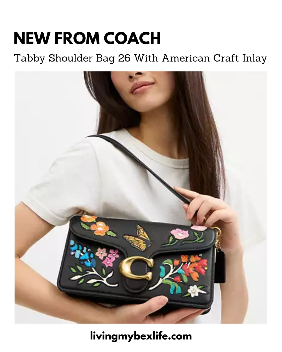 New Coach Tabby Shoulder Bag 26 With American Craft Inlay | , coach purse, coach bag, luxury purse, luxury bag 

 #LTKItBag #LTKgrwm #LTKootd #LTKU