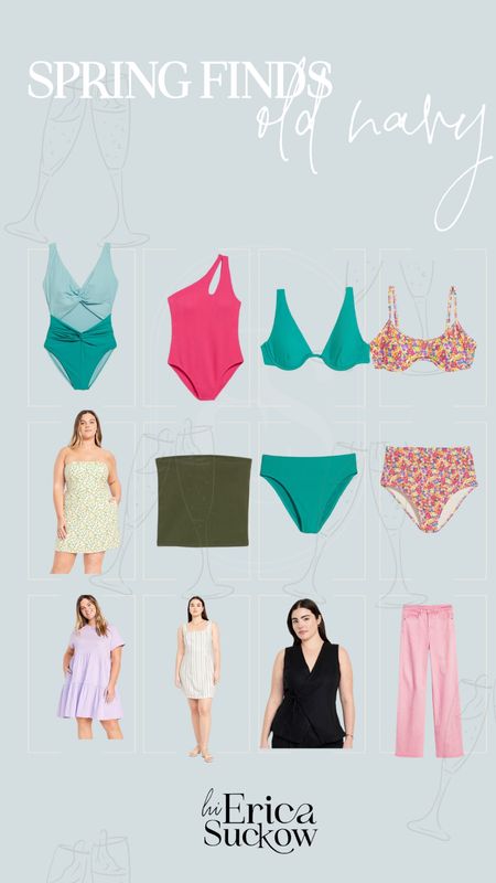 Old Navy spring finds / midsize approved. 

Spring outfit, summer outfit, sandals, high waisted swimsuit, one piece swimsuit, spring dresses, summer dresses, teacher outfit, outfit, size 12, size 14 

#LTKMidsize #LTKPlusSize #LTKSaleAlert