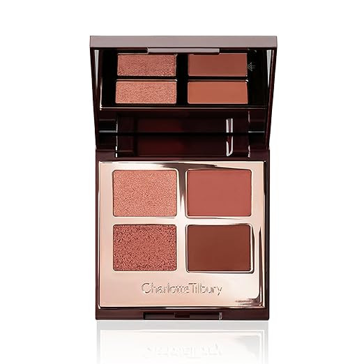 Charlotte Tilbury Luxury Palette Eyeshadow - Shimmer, Metallic & Satin Matte Eyeshadow Quad with ... | Amazon (US)