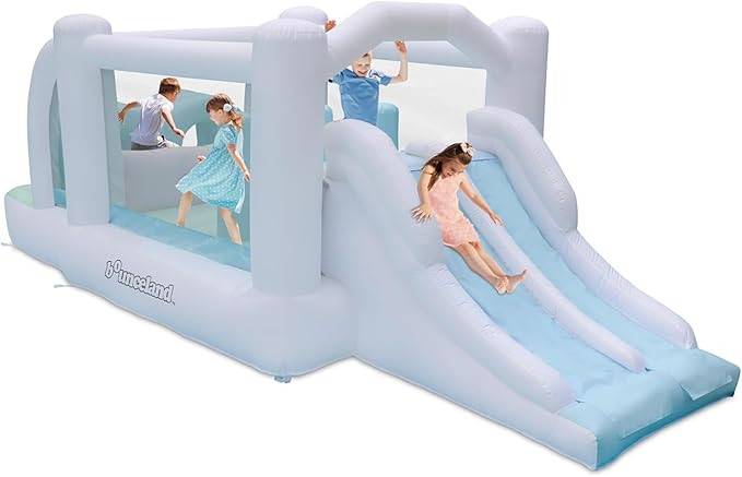 Bounceland Obstacle Dream Bouncer Combo Slides,18.5 ft x 8.5 ft x 6 ft H, Air Blower Included wit... | Amazon (US)