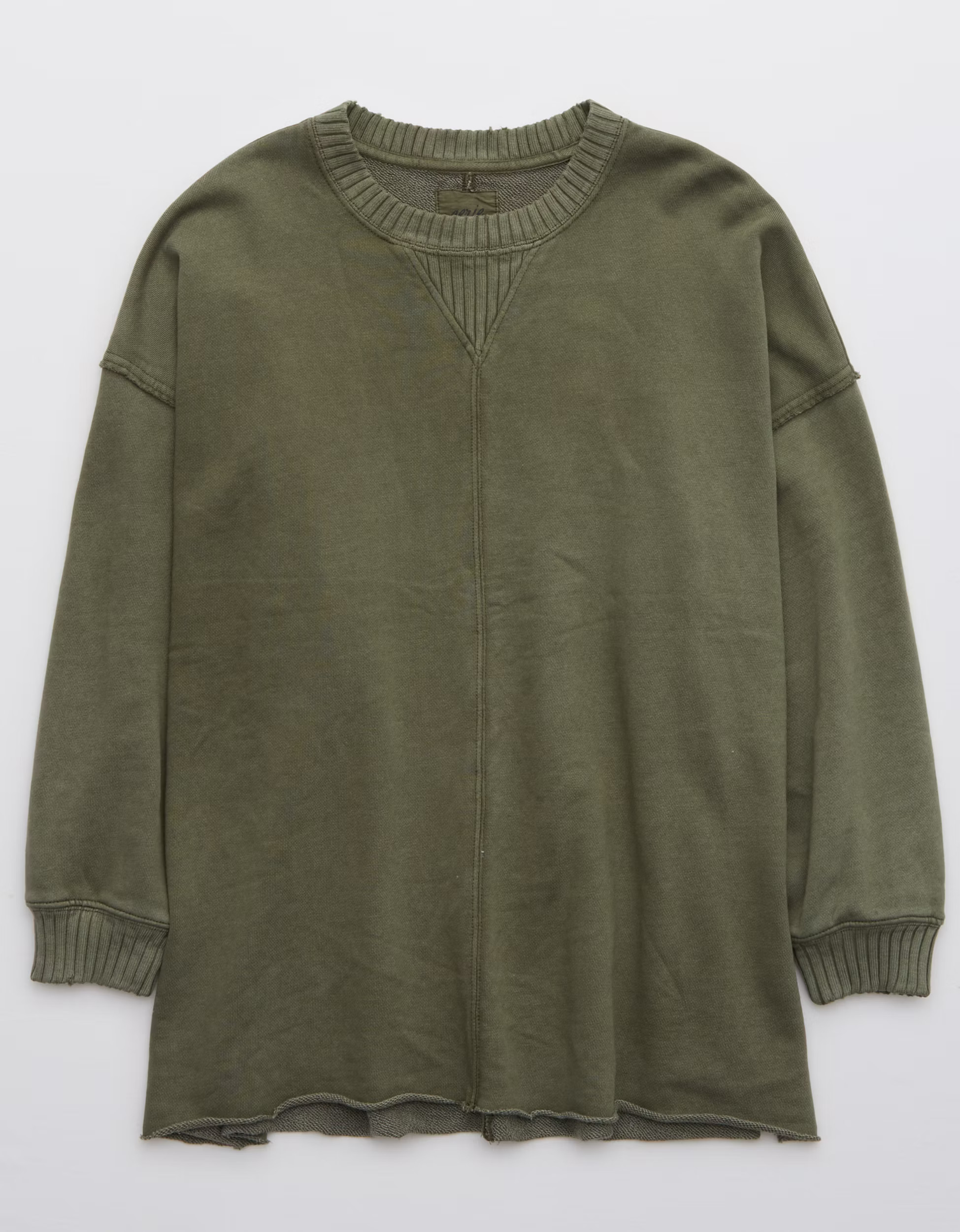 Aerie Down-To-Earth Oversized Sweatshirt | American Eagle Outfitters (US & CA)