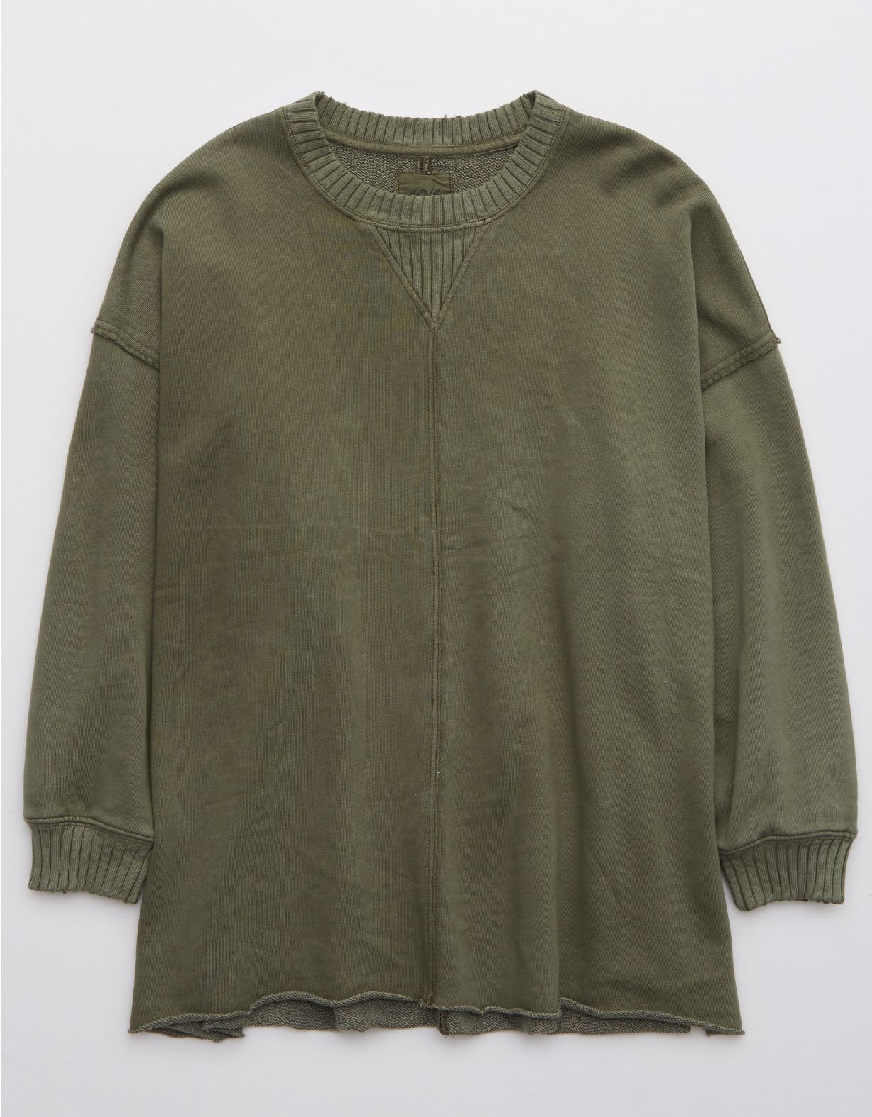 Aerie Down-To-Earth Oversized Sweatshirt | American Eagle Outfitters (US & CA)