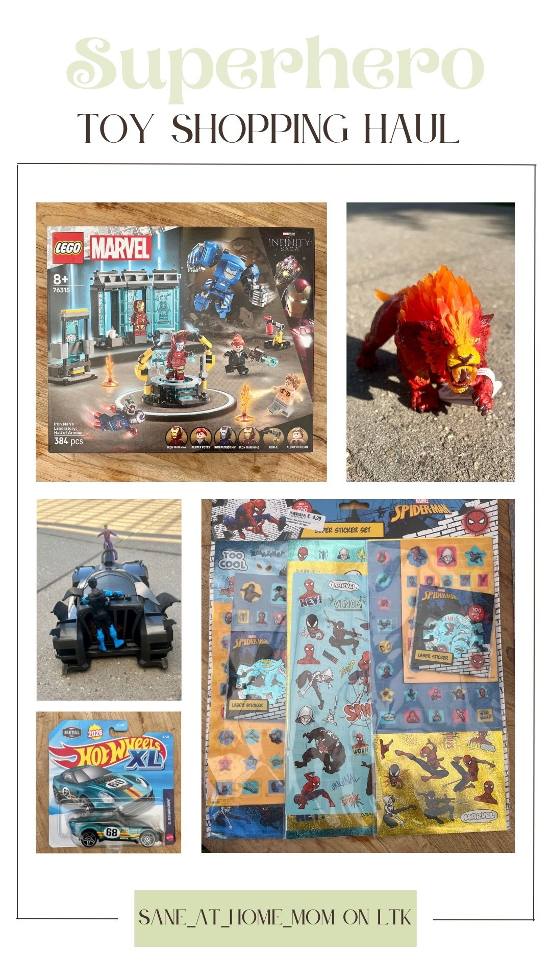 A LEGO & Marvel Shopping Haul

I went LEGO & Marvel shopping with my oldest son, and some of these were bought with his own pocket money. He had very strong opinions about what made the cut. 😂

#lego #marvel #hotwheels #stickers #actionfigures #toysforboys