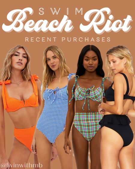 Recent purchases from Beach Riot, one of my favorite swimwear brands!

#LTKswim #LTKtravel #LTKSeasonal