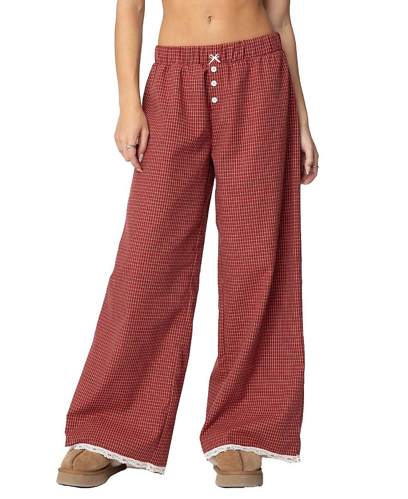 Edikted Dakota Plaid Pants | Bloomingdale's (US)