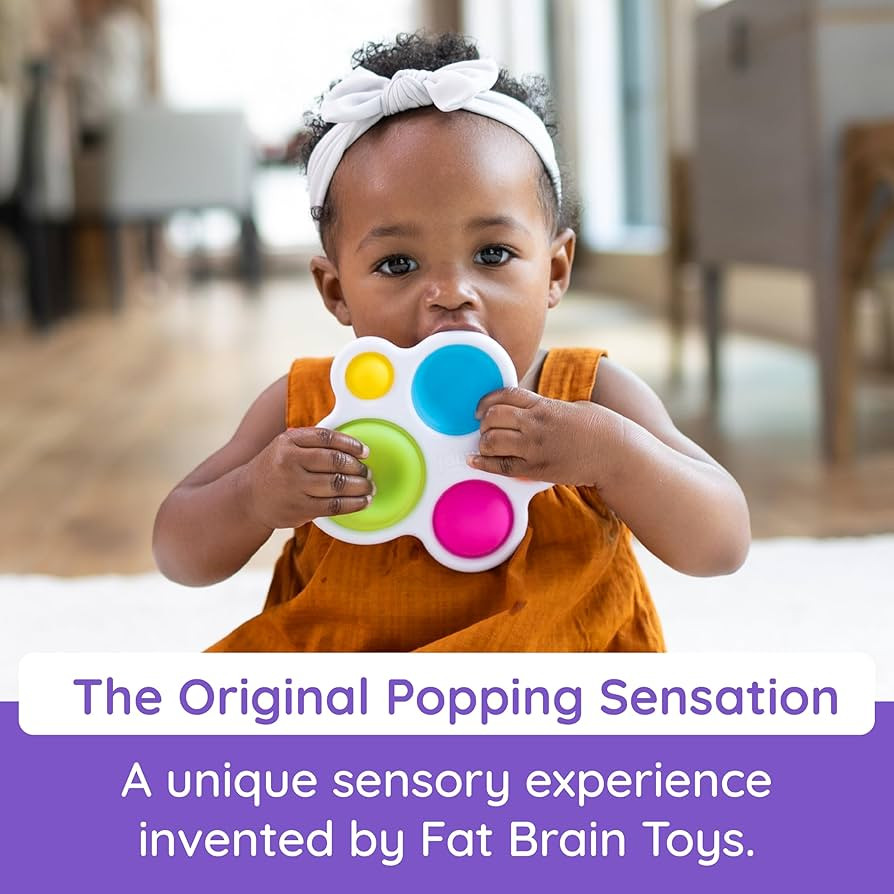 Fat Brain Toys Original Dimpl Brand Baby Toy, Sensory Toys for Babies 10 Months+, Interactive Bab... | Amazon (US)
