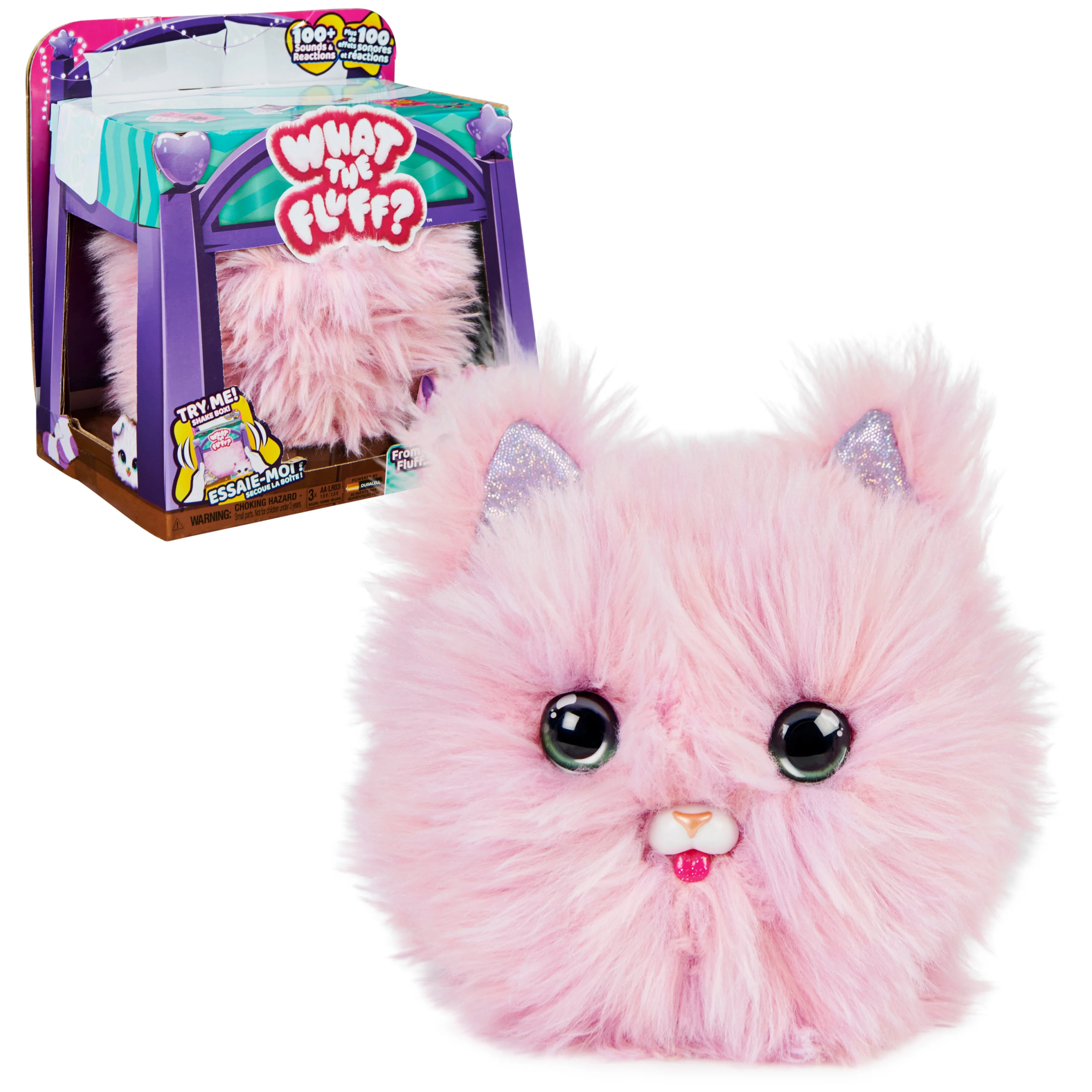 What the Fluff, Purr ‘n Fluff Interactive Pet, 100+ Sounds & Reactions | Walmart (US)