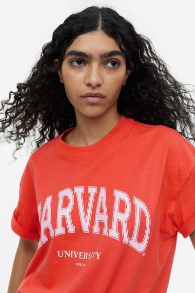 Oversized Printed T-shirt | H&M (US + CA)
