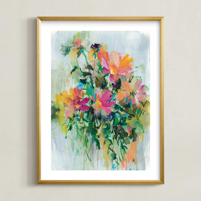 "Flowering" - Painting Limited Edition Art Print by Sonal Nathwani. | Minted
