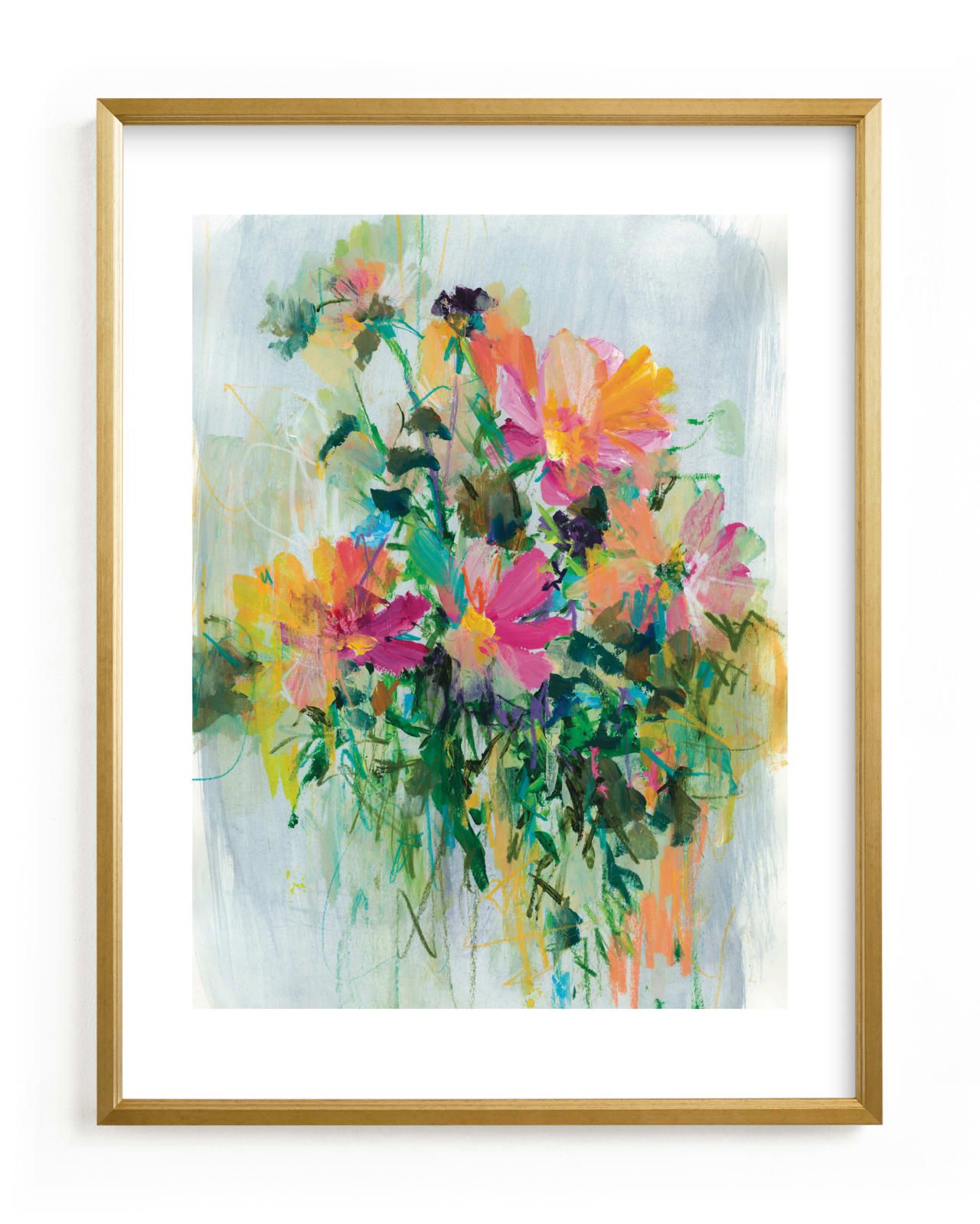 "Flowering" - Painting Limited Edition Art Print by Sonal Nathwani. | Minted