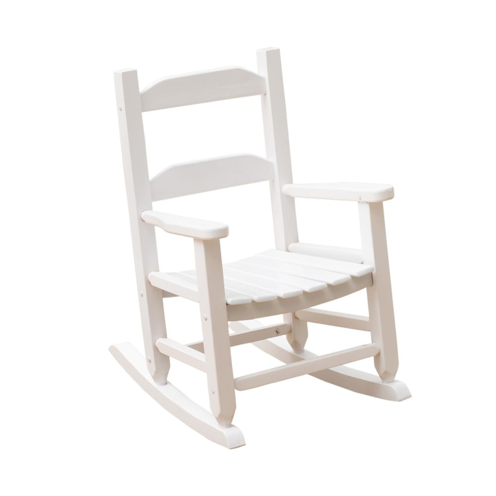 Toddler Rocking Chair Kids Child Wooden Small Baby Comfy Rocker Chairs Furniture for Nursery Bedr... | Amazon (US)
