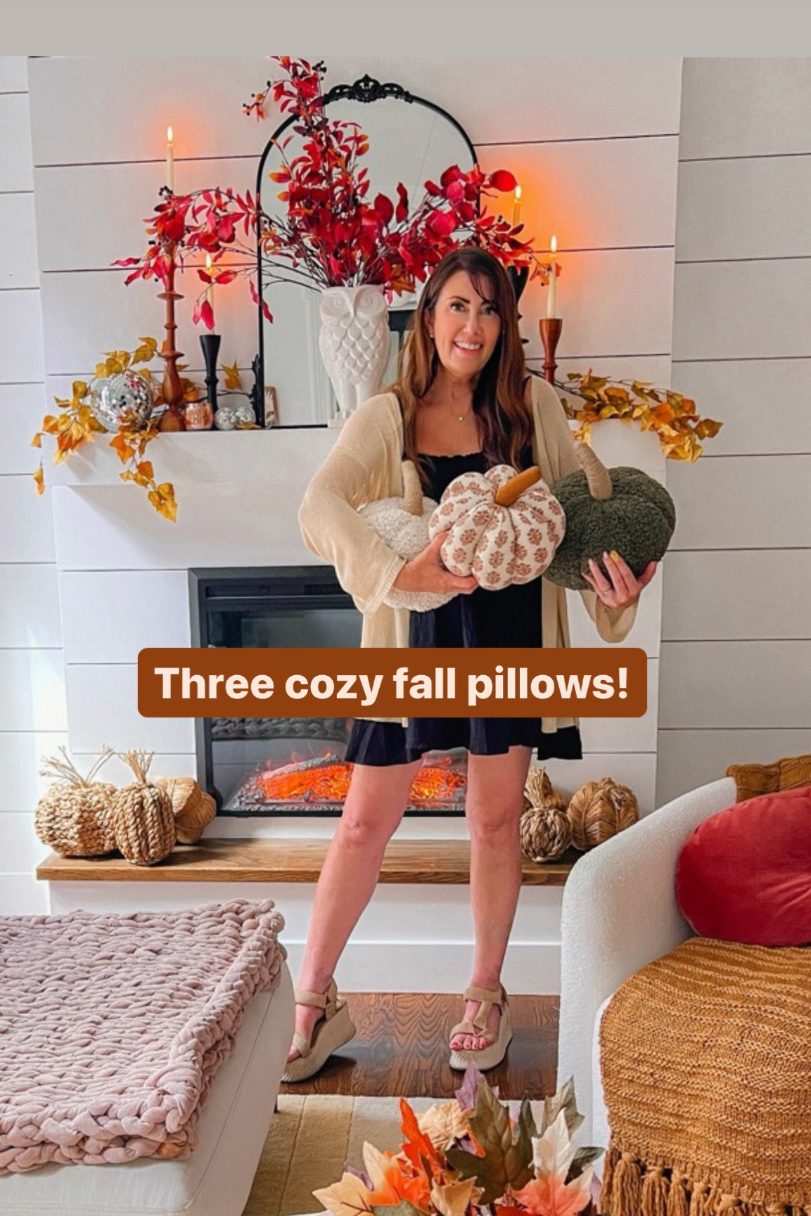 The coziest fall pumpkin pillows! Add one to your home for INSTANT fall vibes! 🧡🤎💛

#LTKSeasonal #LTKHome #LTKFallSale
