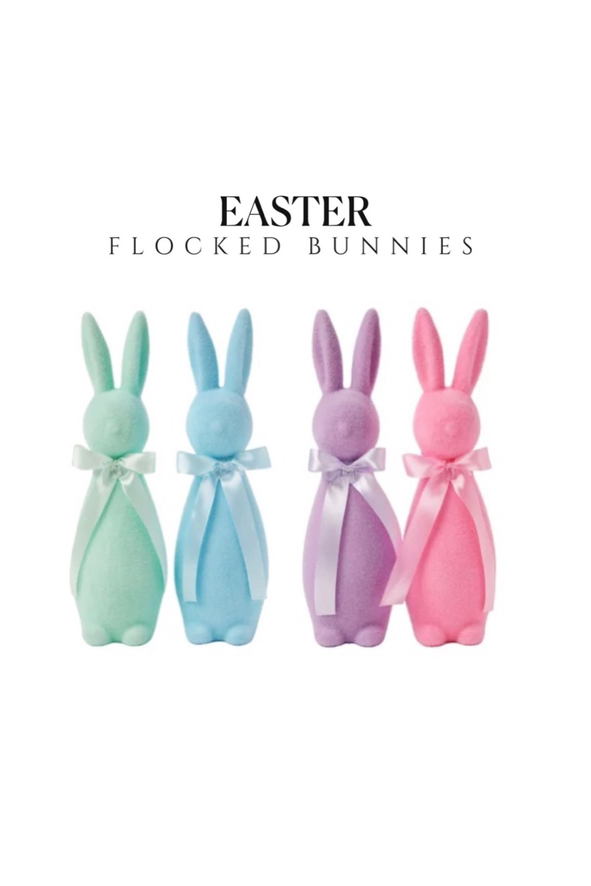 Viral flocked bunnies in stock and 50% off!! Flocked bunny, Easter decor, pink bunnies, Easter decoration fuzzy bunny decor Walmart finds grandmillennial decor southern style 

#LTKhome #LTKFind #LTKunder50