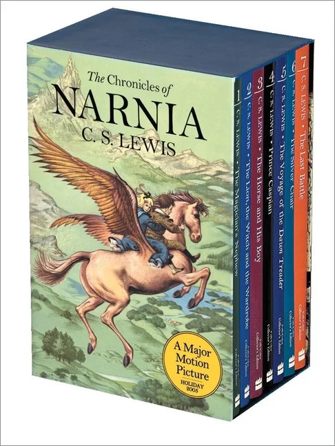 The Chronicles of Narnia Full-Color Paperback 7-Book Box Set: 7 Books in 1 Box Set | Walmart (US)