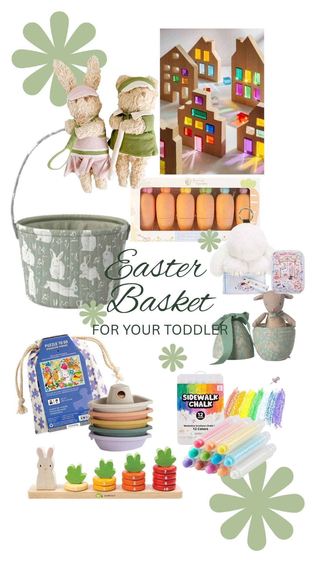 A few of the items I’m loving for my three-year-olds Easter basket! High quality keepsakes, toys, and activities with a focus on non-toxic materials and sustainability. 

#LTKKids #LTKSeasonal #LTKBaby
