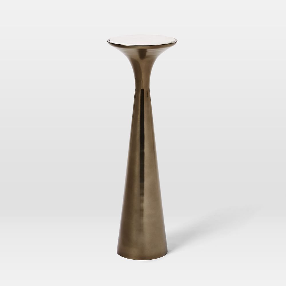 Silhouette Pedestal Drink Table | West Elm (US)