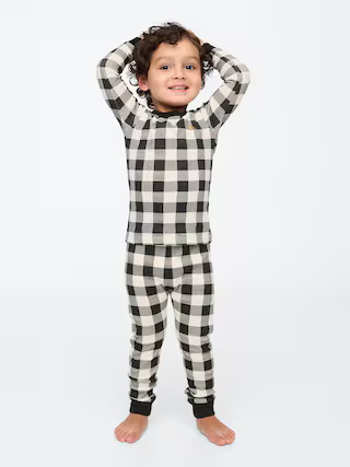 babyGap Organic Brushed Cotton Holiday PJ Set | Gap (US)