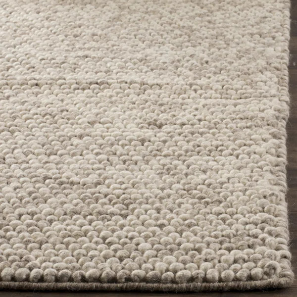 Elle Hand Knotted Solid Color Rug | Wayfair North America