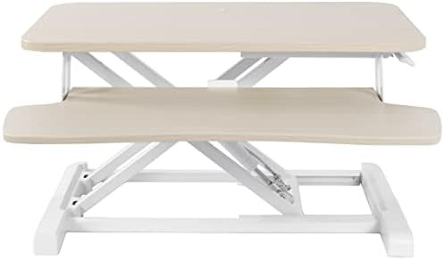 VIVO 26 inch Desk Converter, K Series, Height Adjustable Sit to Stand Riser, Dual Monitor and Lap... | Amazon (US)