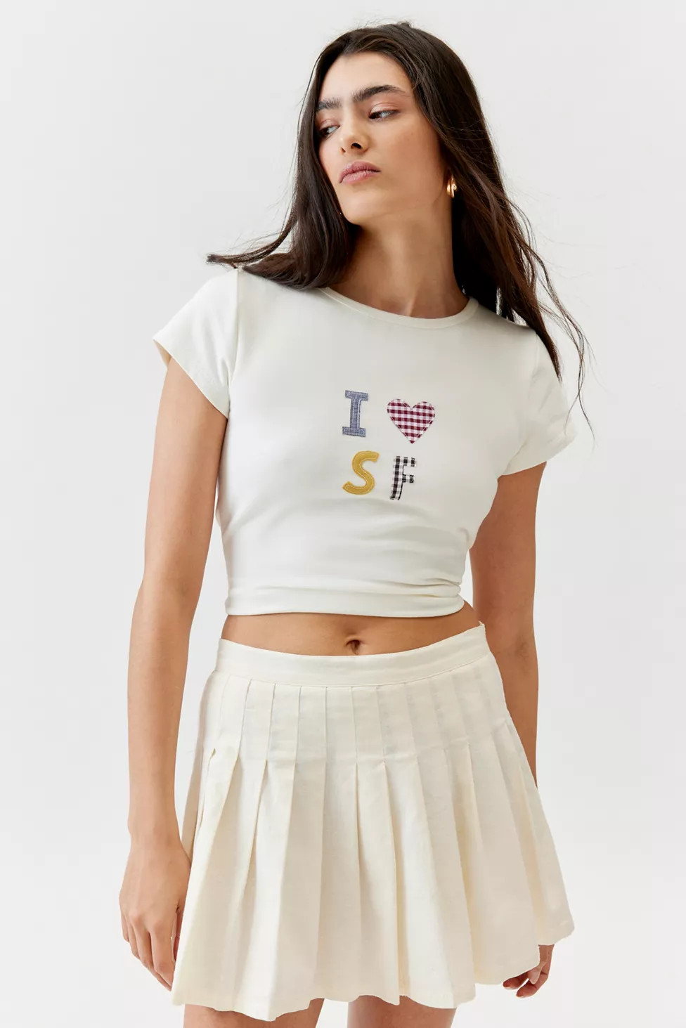 Oddli X Urban Renewal San Francisco Baby Tee | Urban Outfitters (US and RoW)