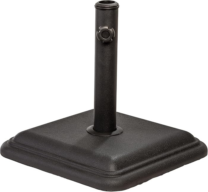 US Weight 26 Pound Umbrella Base - Cast Stone Outdoor Umbrella Stand - for Use with Umbrella Pole... | Amazon (US)