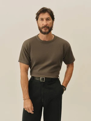 Black Top Field-Spec 90S Boxy Heavy Tee | Buck Mason